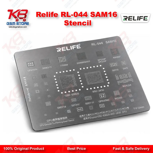 Relife RL-044 SAM16 Stencil