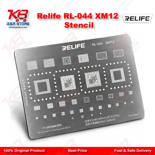 Relife RL-044 XM12 Stencil