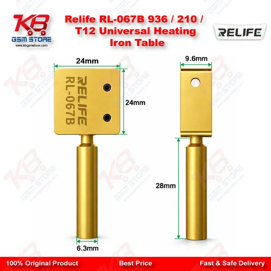 Relife RL-067B 936 / 210 / T12 Universal Heating Iron Table