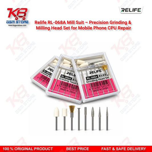 Relife RL-068A Mill Suit – Precision Grinding & Milling Head Set for Mobile Phone CPU Repair
