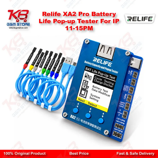Relife XA2 Pro Battery Life Pop-up Tester For IP 11-15PM