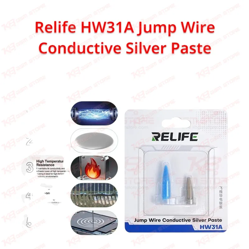 Relife HW31A Jump Wire Conductive Silver Paste