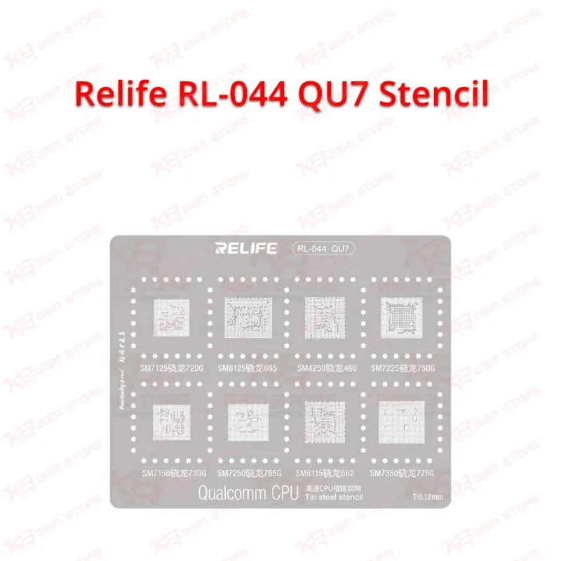 Relife RL-044 QU7 Stencil