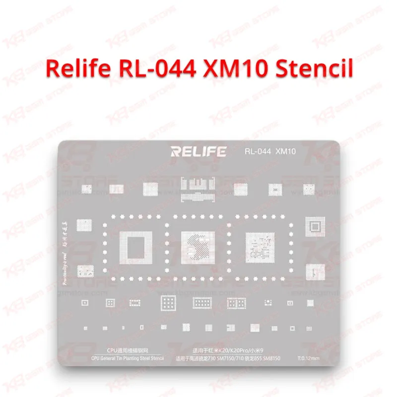 Relife RL-044 XM10 Stencil