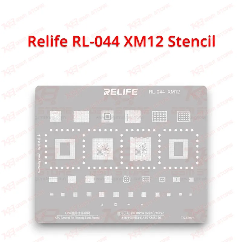 Relife RL-044 XM12 Stencil