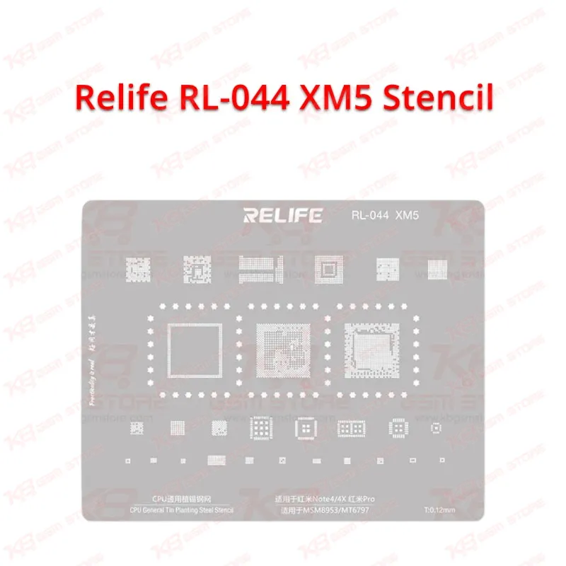Relife RL-044 XM5 Stencil