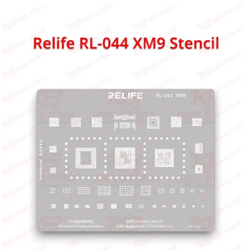 Relife RL-044 XM9 Stencil