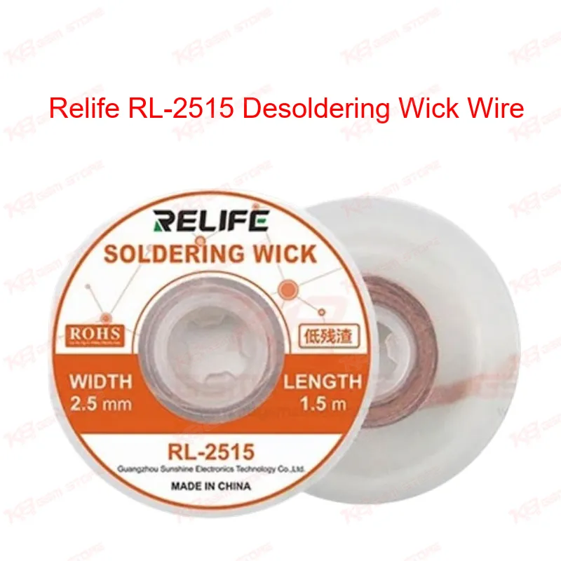 Relife RL-2515 Desoldering Wick Wire