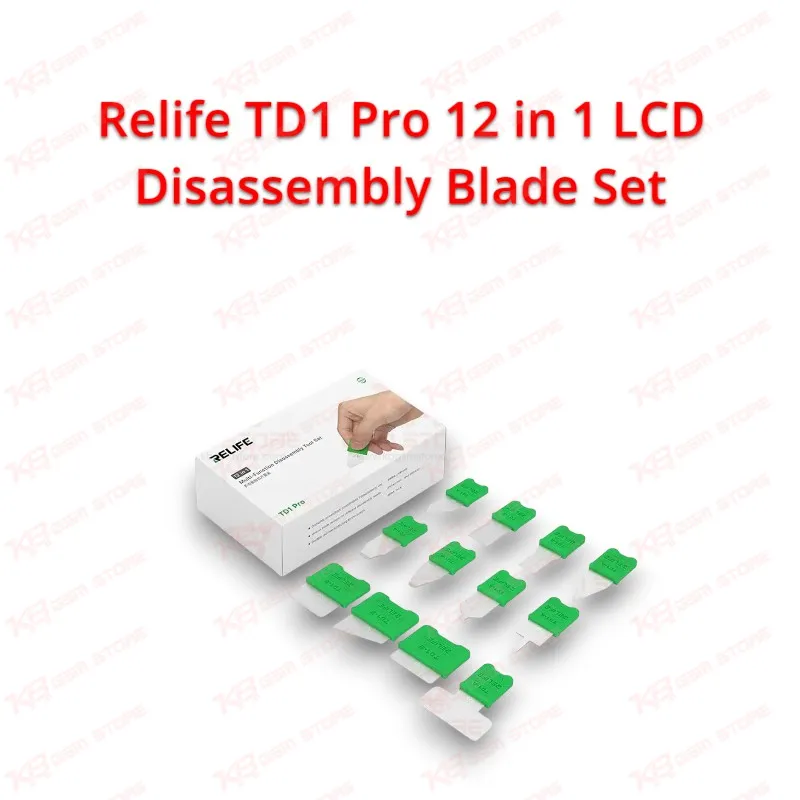 Relife TD1 Pro 12 in 1 LCD Disassembly Blade Set