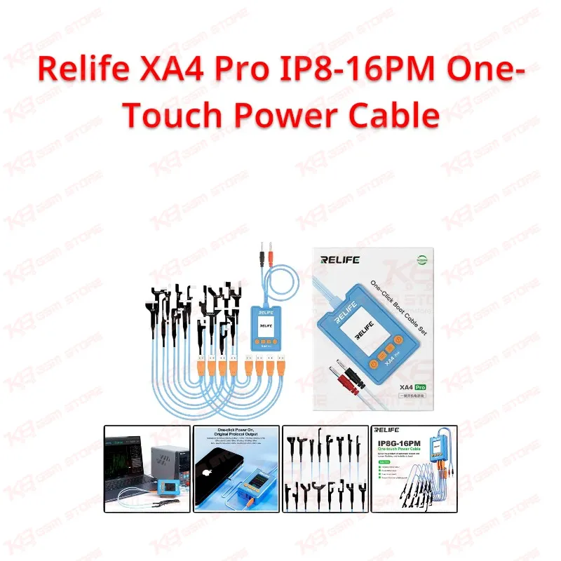 Relife XA4 Pro IP8-16PM One-Touch Power Cable