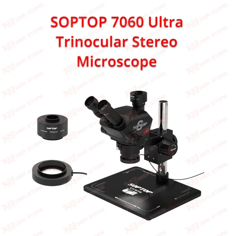 SOPTOP 7060 Ultra Trinocular Stereo Microscope