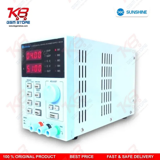 Sunshine P-3005A DC Power Supply 30V 5A Digital Programmable Adjustable for Mobile Repair