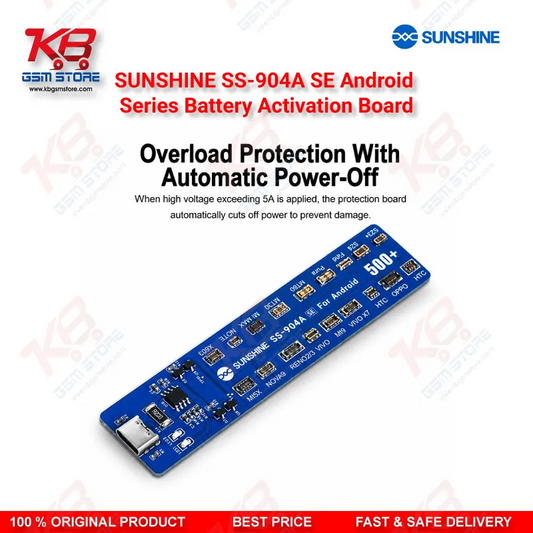 SUNSHINE SS-904A SE Android Battery Activation Board – Auto Polarity Detection