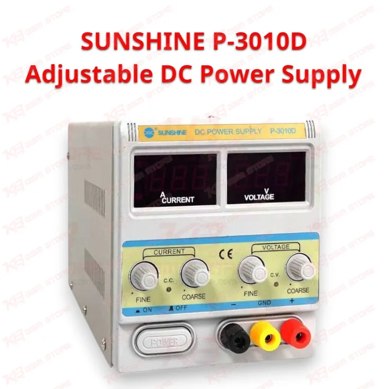 SUNSHINE P-3010D Adjustable DC Power Supply – KB GSM Store