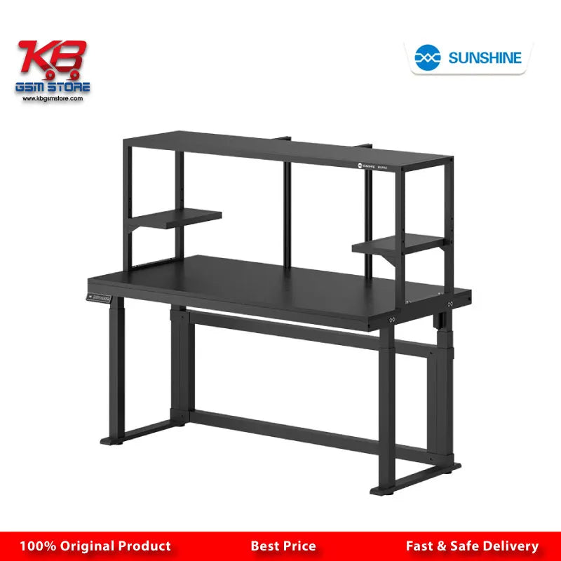 Sunshine M1 Pro Smart Height-Adjustable Mobile Repair Table | 72cm–117cm | Electric Sit-Stand Workbench for Professional Technicians