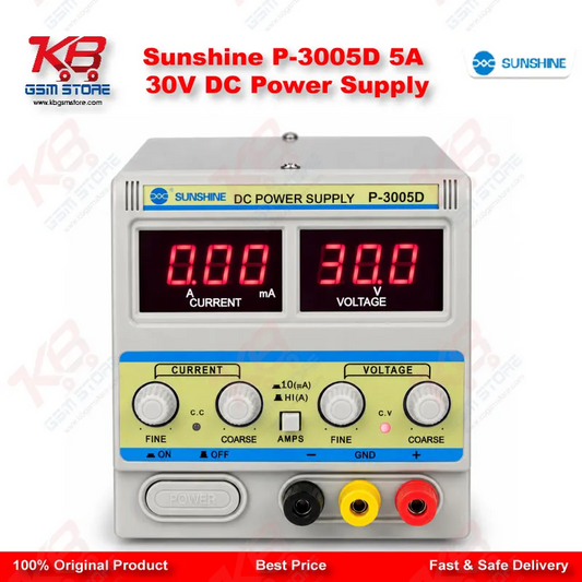 Sunshine P-3005D 5A 30V DC Power Supply