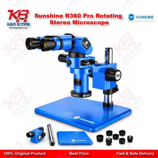 Sunshine R360 Pro Rotating Stereo Microscope