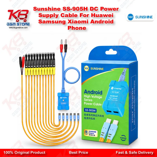 Sunshine SS-905H DC Power Supply Cable For Huawei Samsung Xiaomi Android Phone