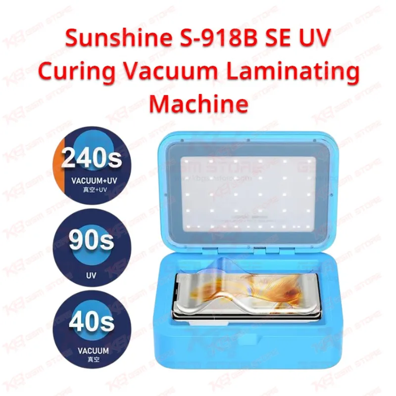 Sunshine S-918B SE UV Curing Vacuum Laminating Machine
