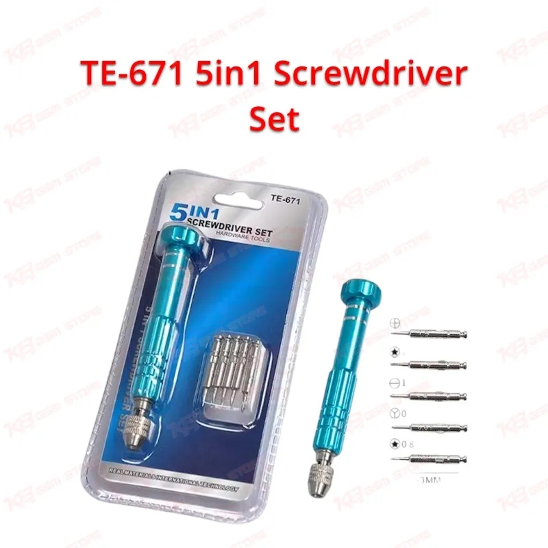 TE-671 5in1 Screwdriver Set