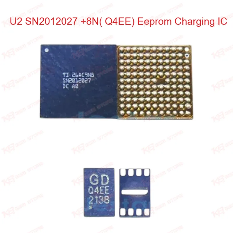 U2 SN2012027 +8N( Q4EE) Eeprom Charging IC