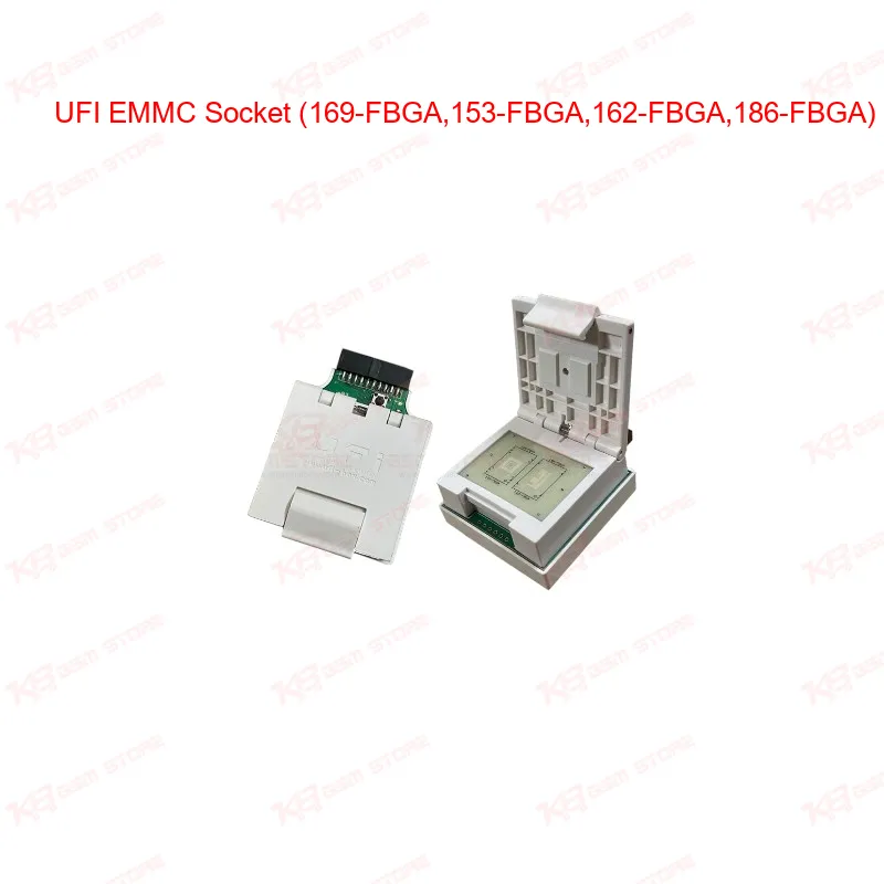 UFI EMMC Socket (169-FBGA,153-FBGA,162-FBGA,186-FBGA)