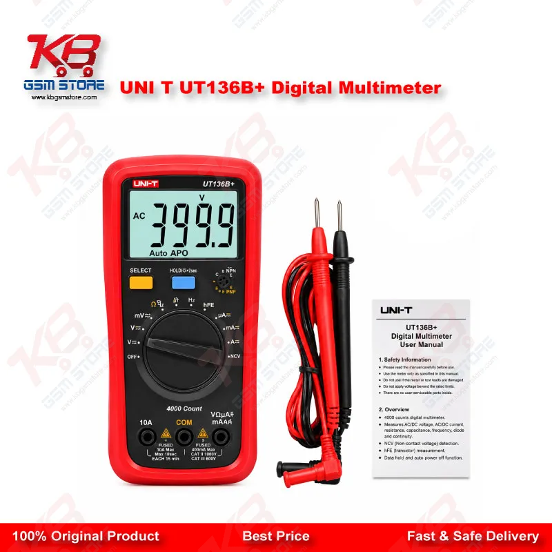 UNI T UT136B+ Digital Multimeter