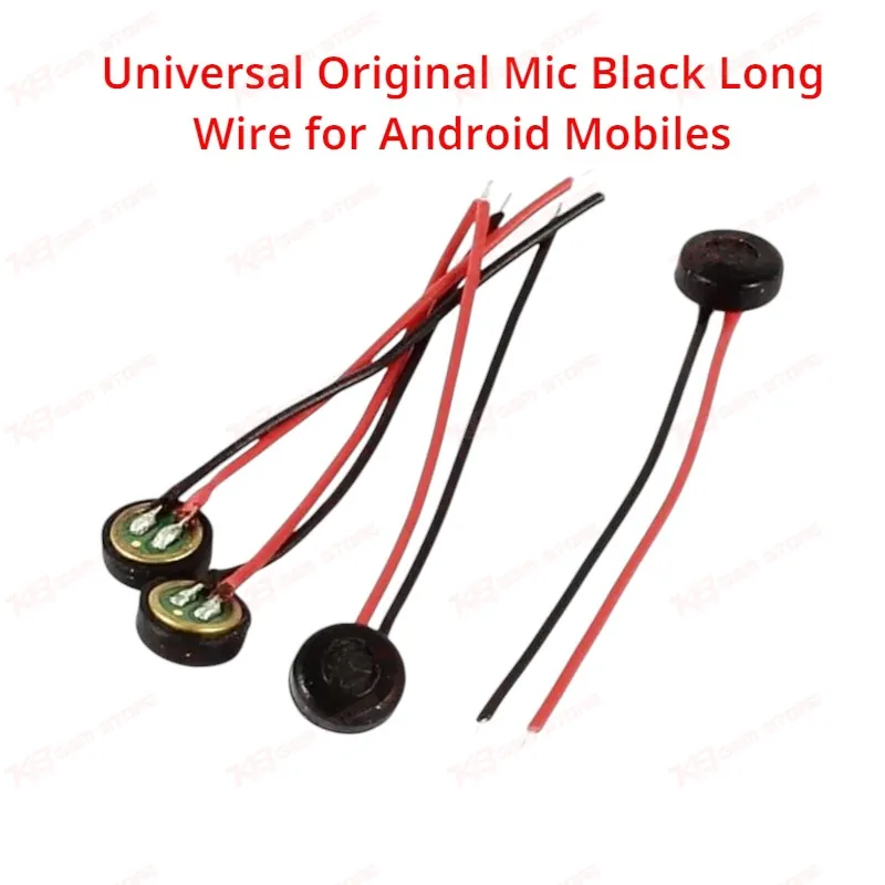 Universal Original Mic Black Long Wire for Android Mobiles