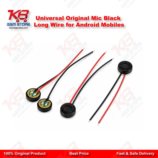 Universal Original Mic Black Long Wire for Android Mobiles