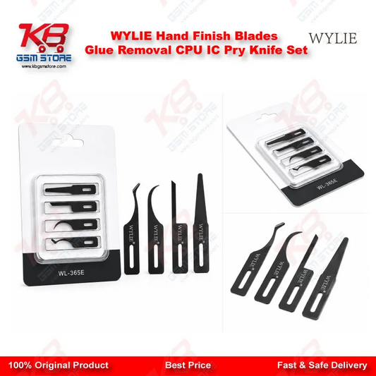 WYLIE Hand Finish Blades Glue Removal CPU IC Pry Knife Set