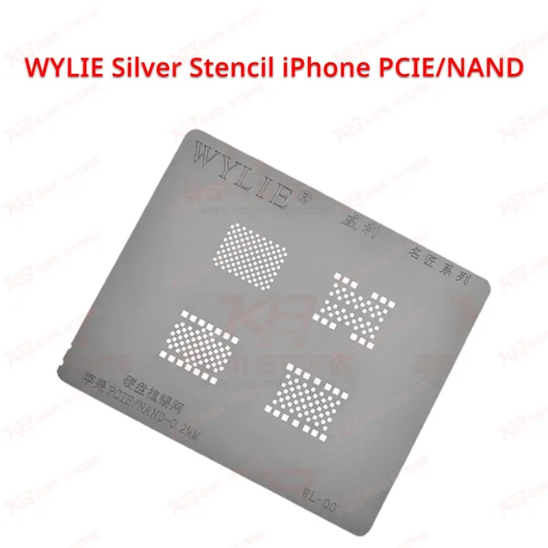 WYLIE Silver Stencil iPhone PCIE/NAND
