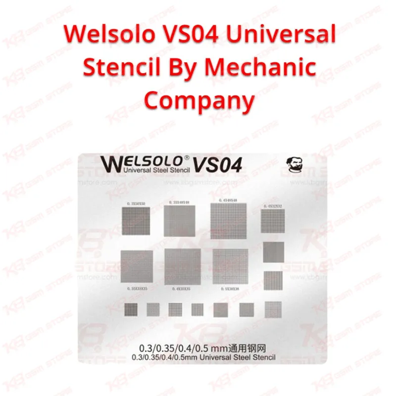 Welsolo VS04 Universal Stencil By Mechanic Company