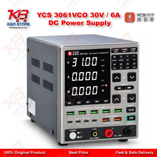 YCS 3061VCO 30V / 6A DC Power Supply