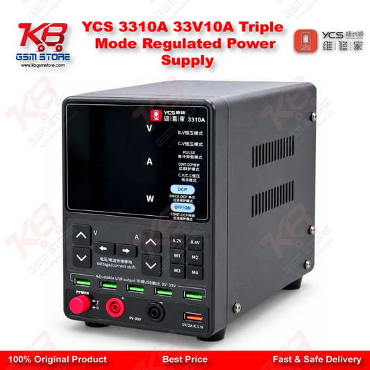 YCS 3310A 33V/10A Triple Mode Regulated Power Supply