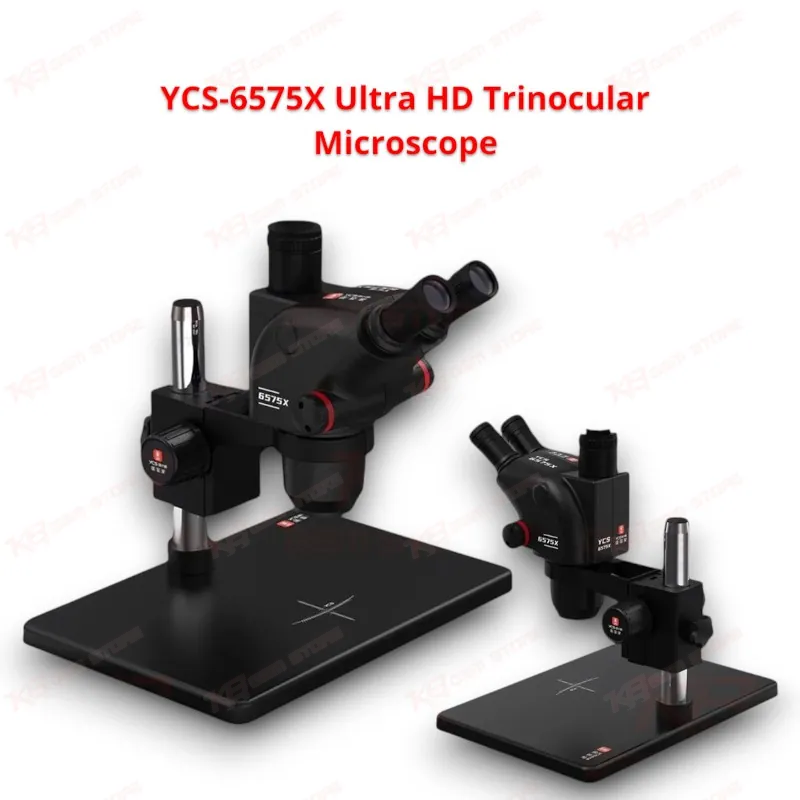 YCS-6575X Ultra HD Trinocular Microscope