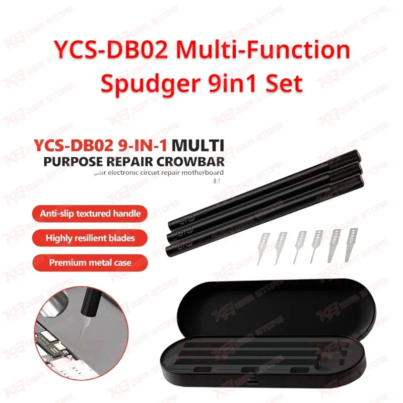 YCS-DB02 Multi-Function Spudger 9in1 Set