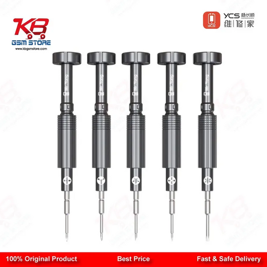 YCS Mr.Yang 2D 5-in-1 S2 Steel Screwdriver Set for Mobile Repair
