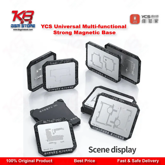 YCS Universal Multi-functional Strong Magnetic Base for IC Reballing & BGA Tin Planting