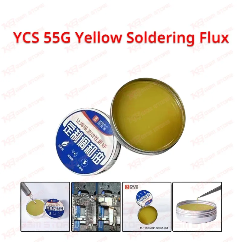 YCS 55G Yellow Soldering Flux