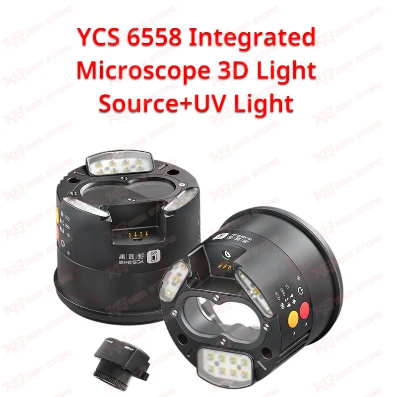 YCS 6558 Integrated Microscope 3D Light Source+UV Light