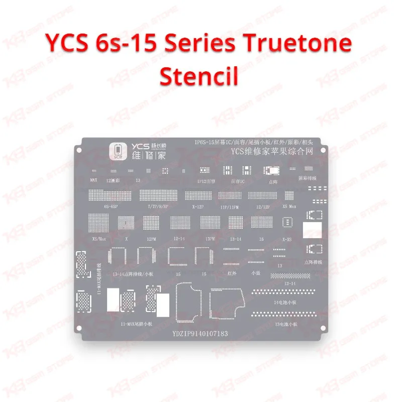 YCS 6s-15 Series Truetone Stencil