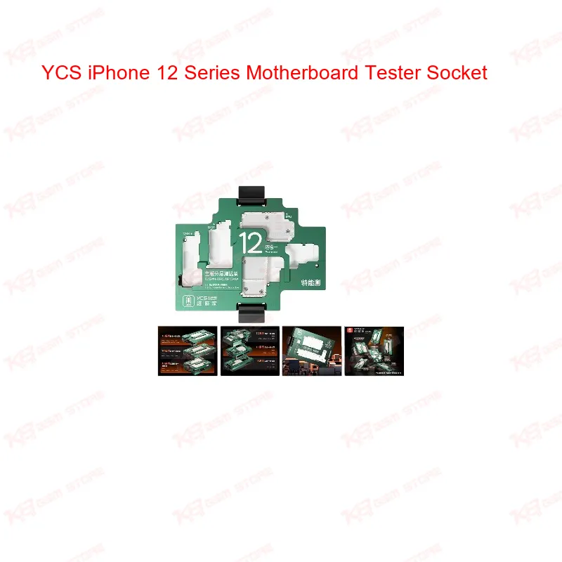YCS iPhone 12 Series Motherboard Tester Socket