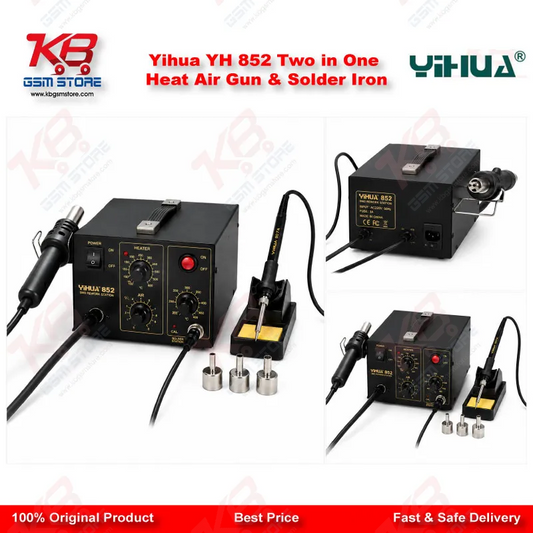 Yihua YH 852 Two in One Heat Air Gun & Solder Iron