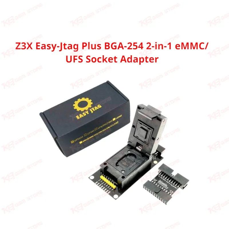 Z3X Easy-Jtag Plus BGA-254 2-in-1 eMMC/UFS Socket Adapter