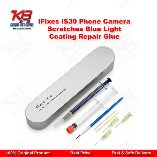 iFixes iS30 Camera Lens Scratch & Blue Light Coating Repair Glue for iPhone Android iPad