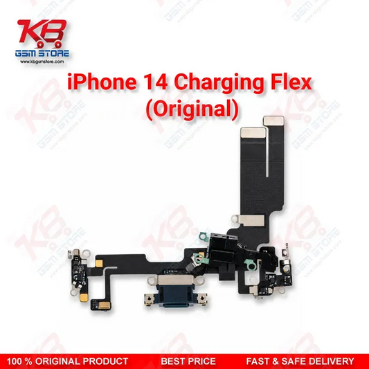 iPhone 14 Original Charging Flex Cable – Lightning Dock Connector Replacement