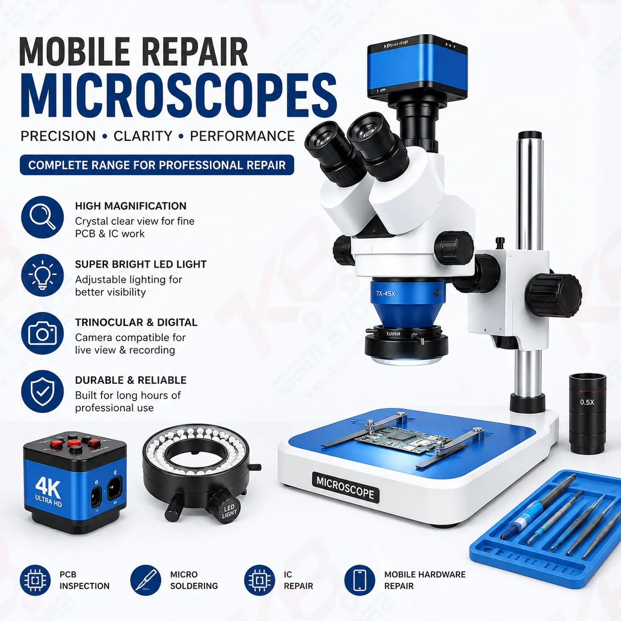 Mobile Repair Microscopes