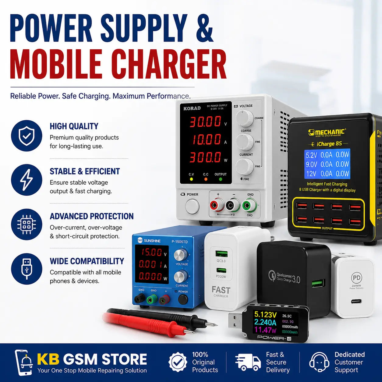 Power Supply & Mobile Charger