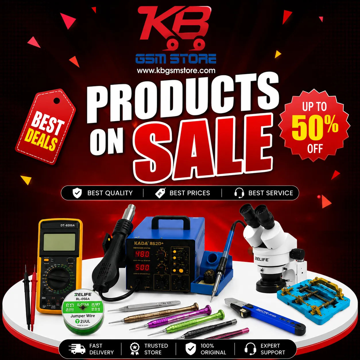 Sale on Mobile Repair Tools & Equipment Deals Pakistan