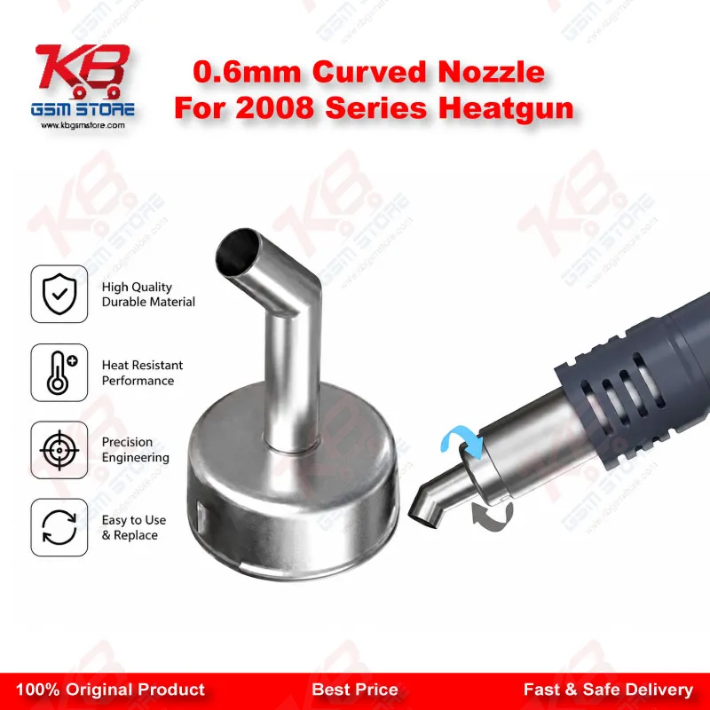 0.6mm Curved Nozzle For 2008 Series Heatgun